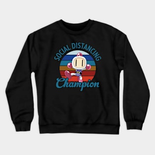 Bomberman Social Distancing Champion Crewneck Sweatshirt